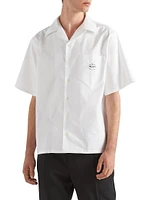 Short-Sleeved Cotton Shirt