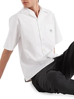 Short-Sleeved Cotton Shirt