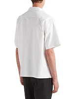 Short-Sleeved Cotton Shirt