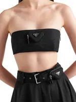 Re-Nylon Bandeau Bra Top