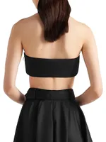 Re-Nylon Bandeau Bra Top