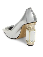 Cruise Control Aurum 100MM Crystal-Embellished Pumps