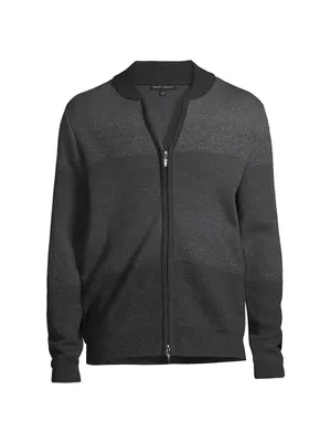 Crosswoods Front-Zip Sweater