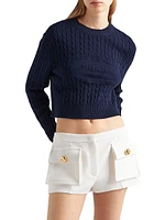 Cotton Crewneck Sweater