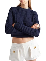 Cotton Crewneck Sweater