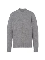 Wool And Cashmere Crewneck Sweater