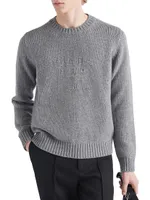 Wool And Cashmere Crewneck Sweater