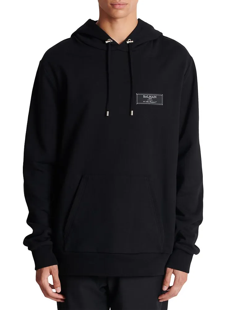 Logo Cotton Hoodie