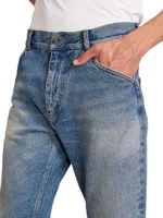 Faded Five-Pocket Jeans