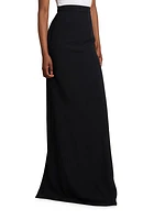 Cady Floor-Length Skirt