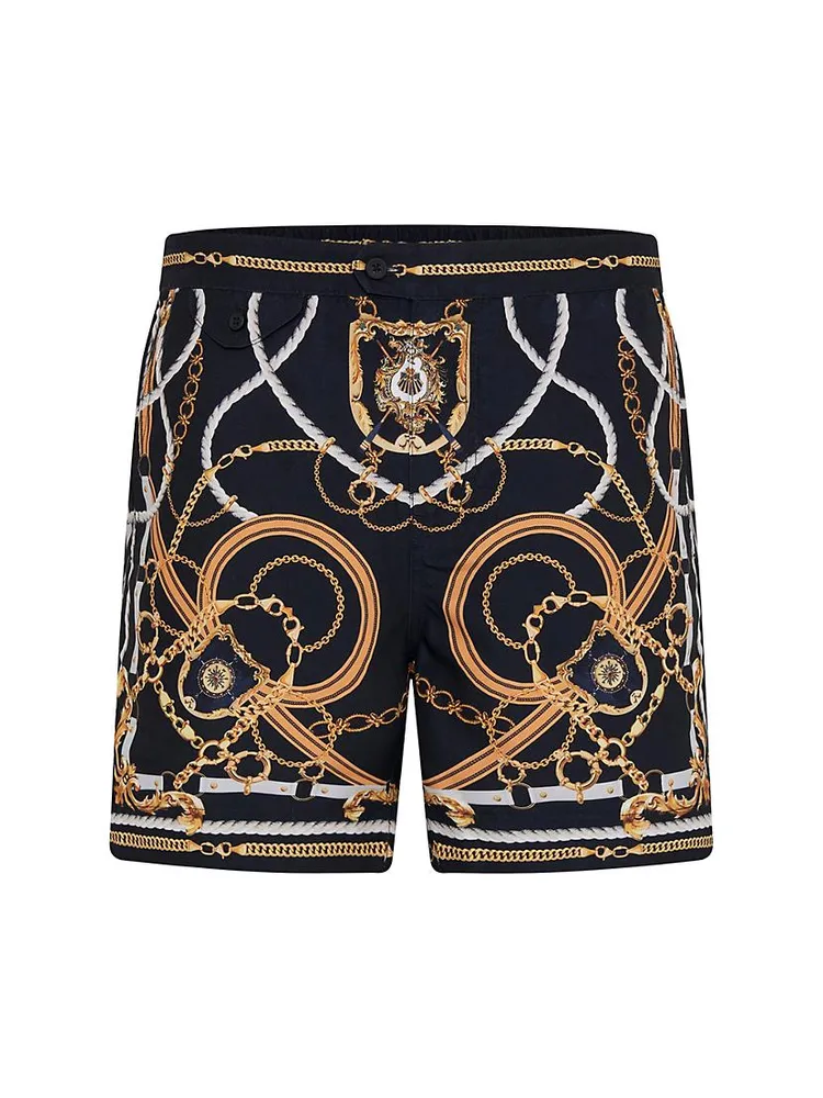 Tailored Abstract Swim Shorts