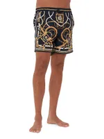 Tailored Abstract Swim Shorts