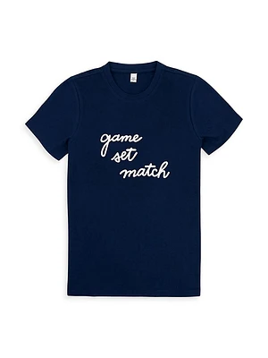 'Game, Set, Match' Crewneck T-Shirt