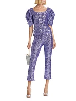 Fuji Paillettes Sequined Top
