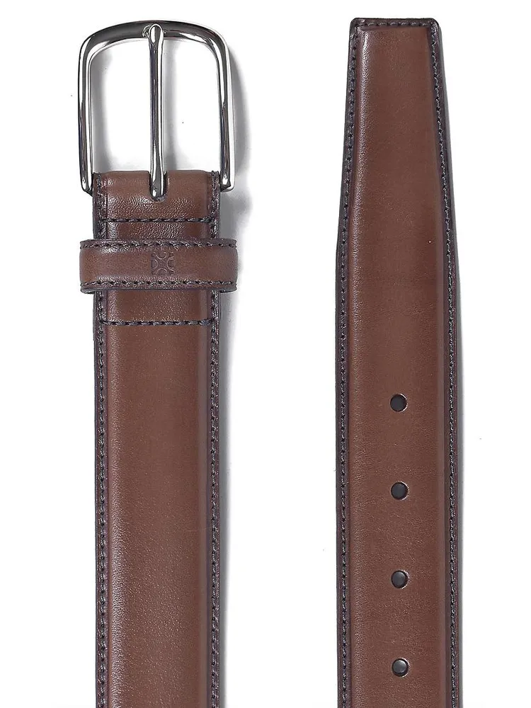 Leather Buckle Belt