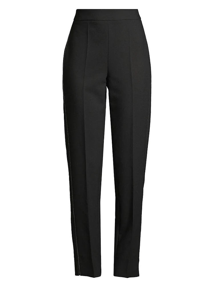 Zip-Trim Techno Cady Trousers