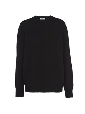Wool And Cashmere Crew-Neck Sweater