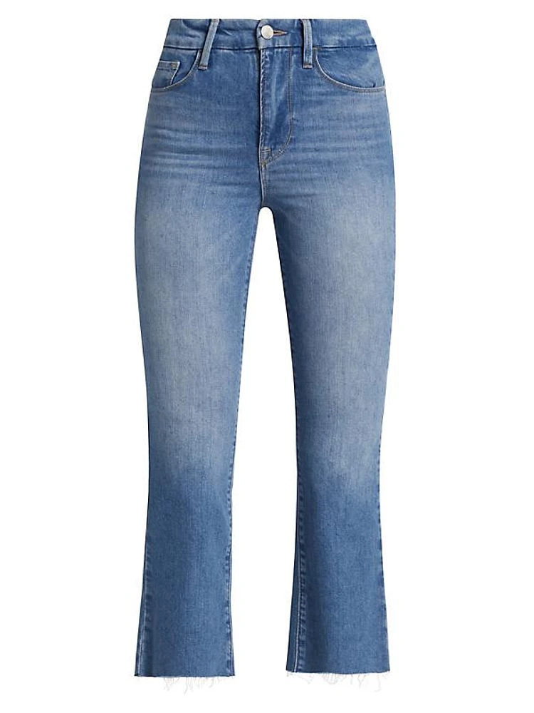 Le Super High Crop Mini Jeans