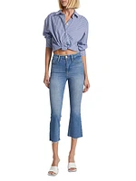 Le Super High Crop Mini Jeans