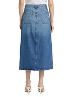 The Midaxi Denim Skirt