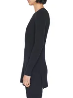 Ribbed Cashmere-Blend Tunic