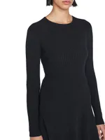 Ribbed Cashmere-Blend Tunic