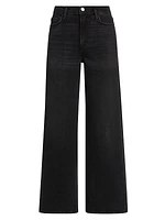 Le Slim Palazzo Wide-Leg Jeans