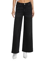 Le Slim Palazzo Wide-Leg Jeans