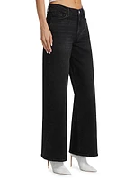 Le Slim Palazzo Wide-Leg Jeans