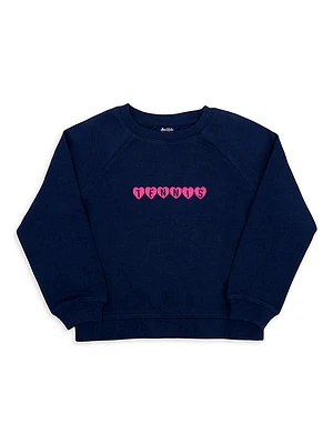 Little Girl's & Girl's On The Court Sweatshirt