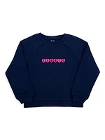Little Girl's & Girl's On The Court Sweatshirt