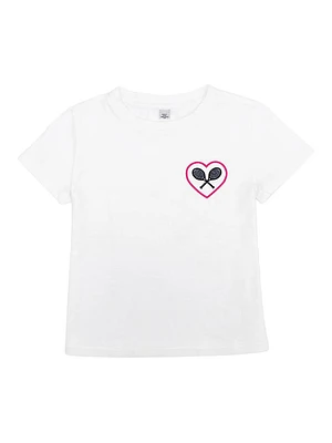 Little Girl's & Sporty Love T-Shirt