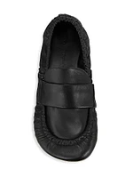 50MM Leather Loafer Pumps