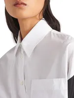 Re-Nylon And Poplin Shirt