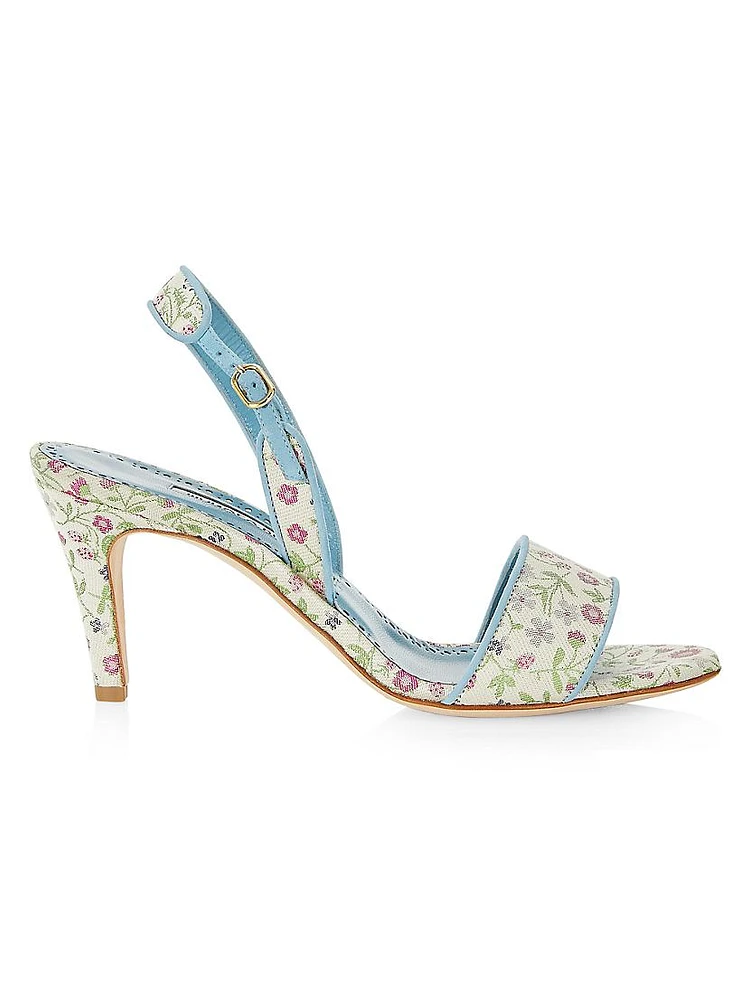 Escrupula 70MM Floral Sandals