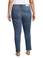 Ariah High-Rise Ankle Jeans