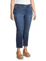 Kennedi Mid-Rise Boyfriend Jeans