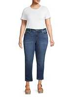 Kennedi Mid-Rise Boyfriend Jeans