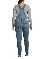 Naomi Straight-Leg Denim Overalls