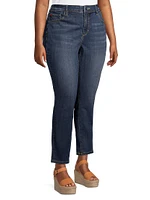 Flora High-Rise Ankle Jeans