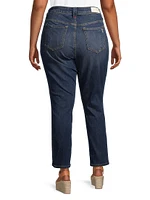 Flora High-Rise Ankle Jeans