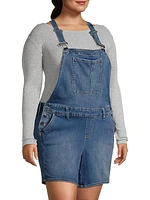 Short Denim Overalls