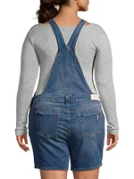 Short Denim Overalls