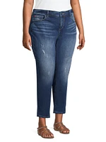 Linda Mid-Rise Boyfriend Jeans