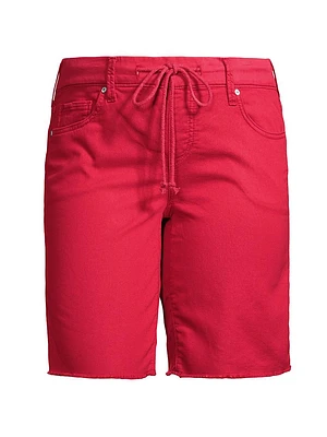 Mid-Rise Bermuda Shorts