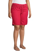 Mid-Rise Bermuda Shorts