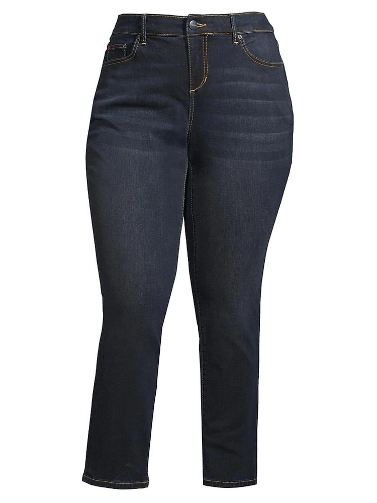 Daphne Mid-Rise Slim Jeans