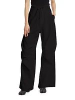 Twill Draped Pants