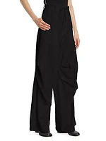 Twill Draped Pants