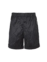 Main Lab Cotton-Blend Elasticized Shorts